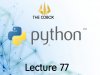 Learn Python Programming Tutorial Online Training by Durga Sir | Lecture 77