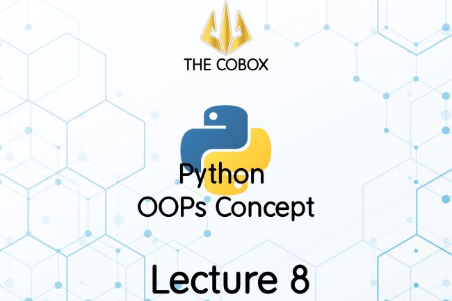 OOPs Python | Lecture 08