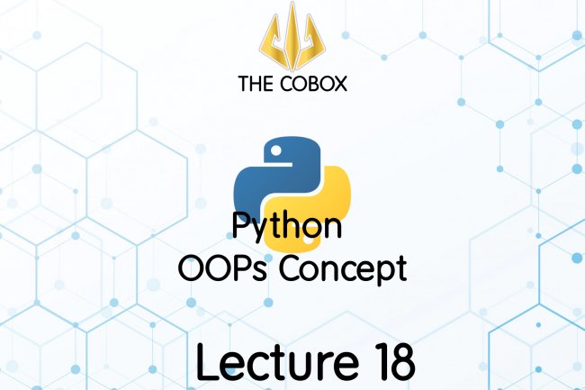 OOPs Python | Lecture 18