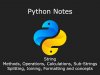 String | Data Type | Notes by DurgaSoft | #Python #Durgasoft #String