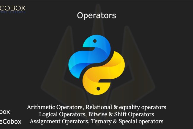 Operators | Notes by DurgaSoft | #Python #Operators #Durgasoft