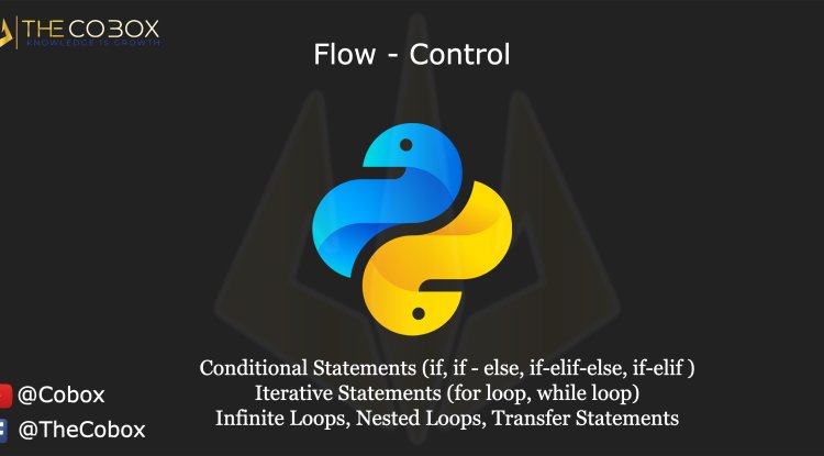 Flow Control | The Cobox | Knowledge is Growth | Notes by DurgaSoft | # ...