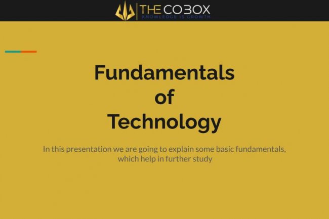 Fundamental of Technology