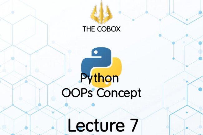 OOPs Python | Lecture 7
