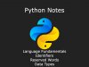 Python Language Fundamentals | Notes by DurgaSoft | #Python #notes #Durgasoft