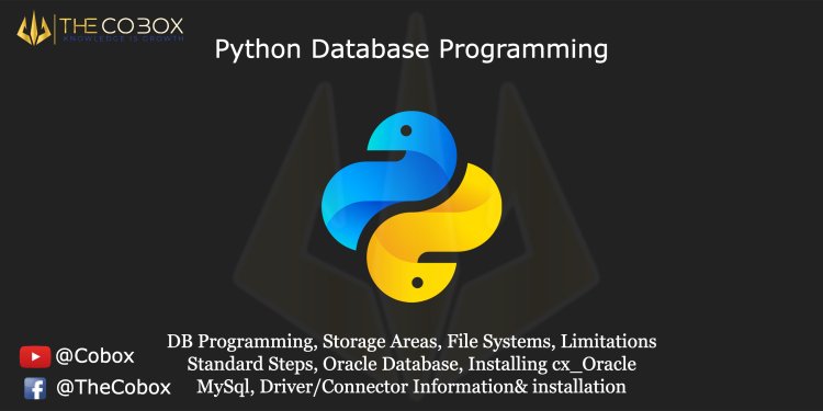 Python Database Programming | Notes by DurgaSoft | #Python #database #Durgasoft